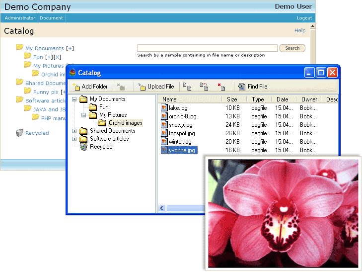 WBS Document Depot Screenshot